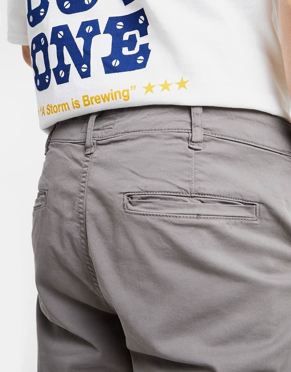 Route One Premium Slim Fit Chinos - Grey - Image 5