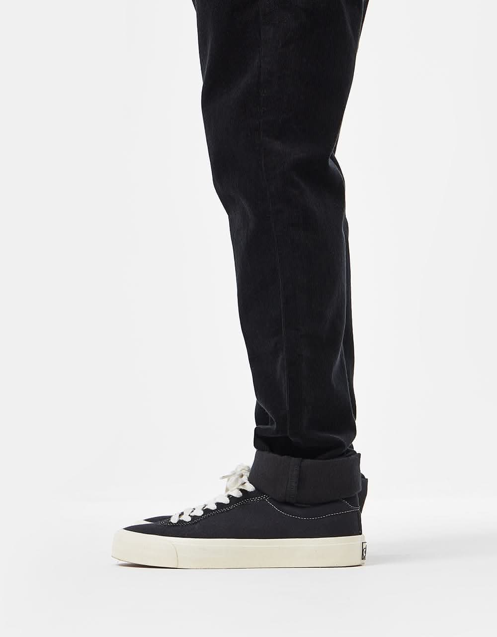 Route One Slim Fit Cords - Black - Image 6