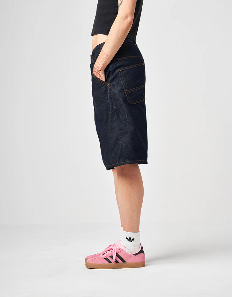 Route One Super Baggy Jorts - Raw Denim - Image 10
