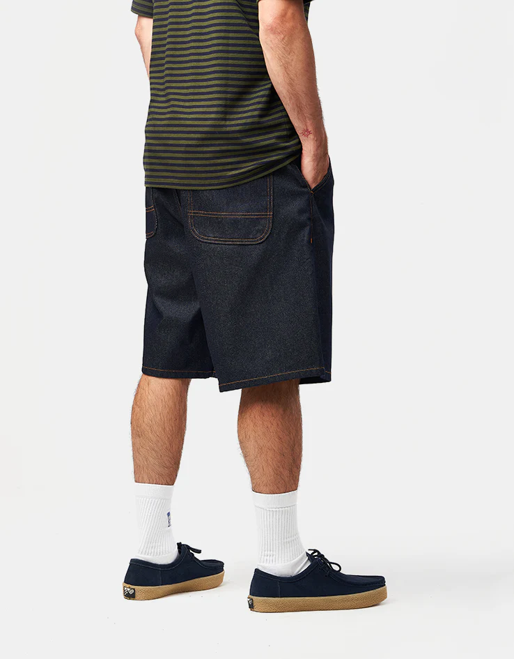 Route One Super Baggy Jorts - Raw Denim - Image 3