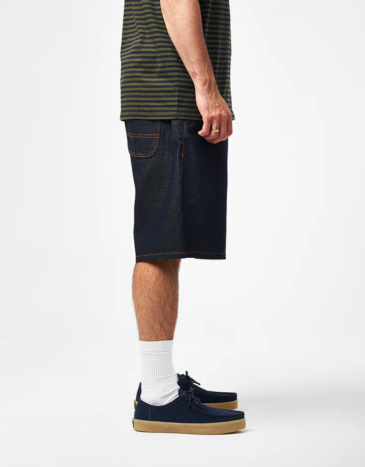 Route One Super Baggy Jorts - Raw Denim - Image 4