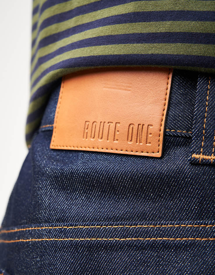 Route One Super Baggy Jorts - Raw Denim - Image 6