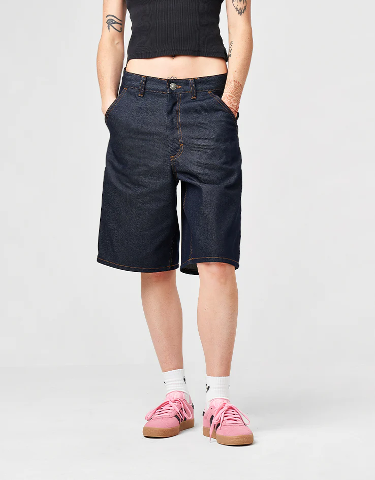 Route One Super Baggy Jorts - Raw Denim - Image 9