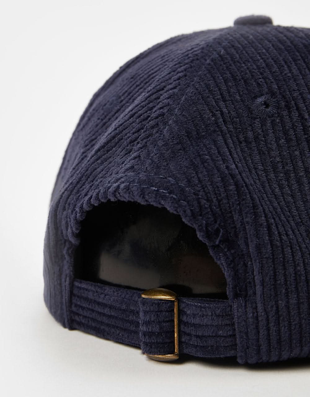 Route One Unstructured Cord 6 Panel Cap - Navy - Image 3