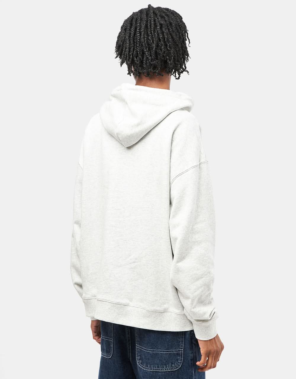 Santa Cruz Collegiate Strip Pullover Hoodie - Athletic Heather - Image 2