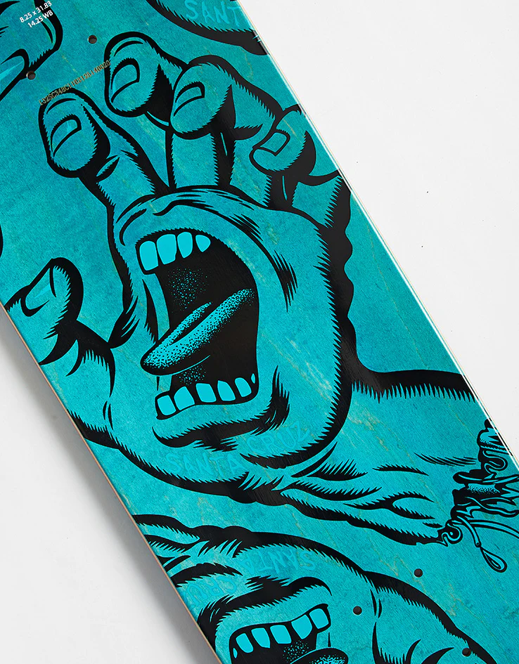 Santa Cruz Crowded Hand ATV Skateboard Deck - 8.25" - Image 4