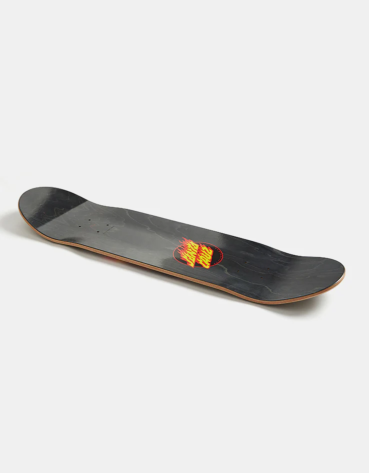 Santa Cruz Flame Dot Striped ATV Skateboard Deck - 8.6" - Image 2