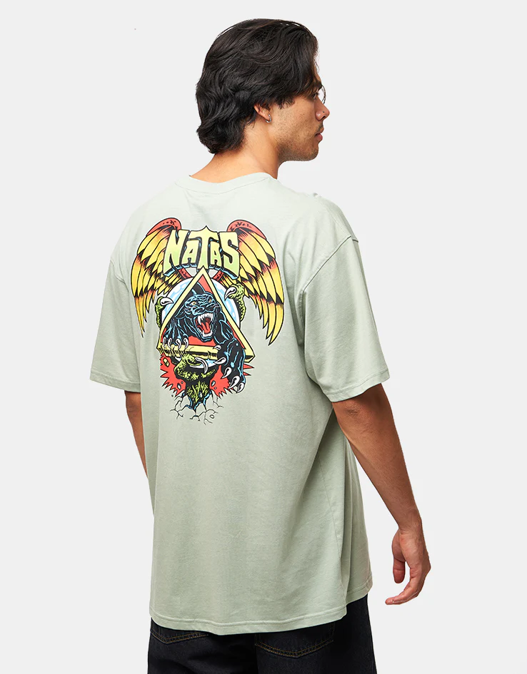 Santa Cruz Natas SC Panther T-Shirt - Moon Rock