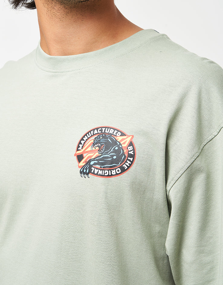 Santa Cruz Natas SC Panther T-Shirt - Moon Rock - Image 4