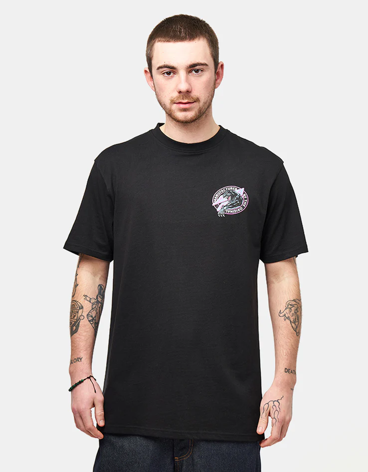 Santa Cruz Natas Sketch Panther T-Shirt - Black - Image 2
