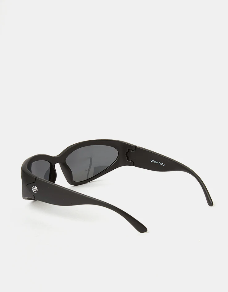 Santa Cruz Opus Dot Wrap Sunglasses - Black/Black - Image 3