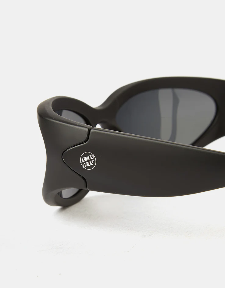 Santa Cruz Opus Dot Wrap Sunglasses - Black/Black - Image 4