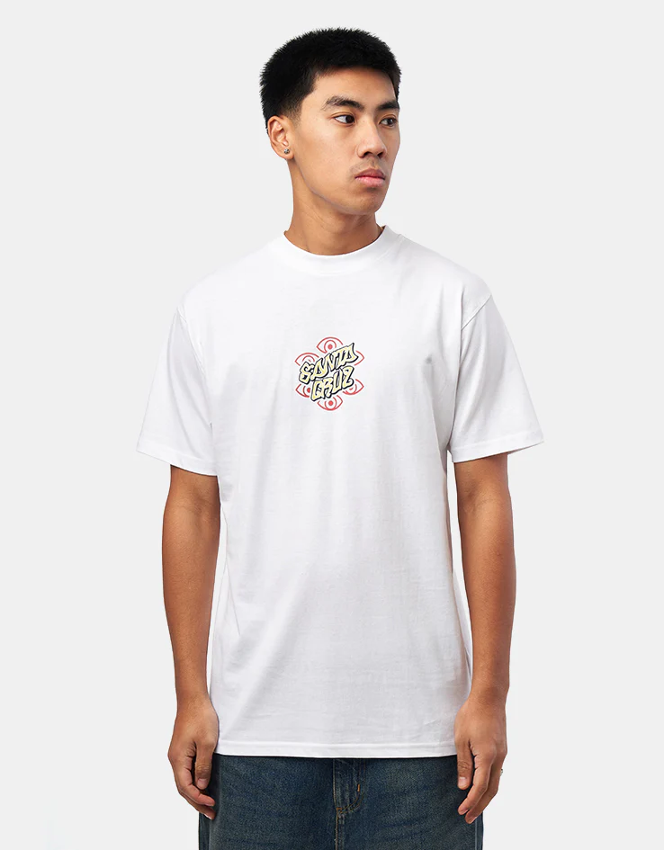 Santa Cruz Salba Eyes Dot T-Shirt - White - Image 2