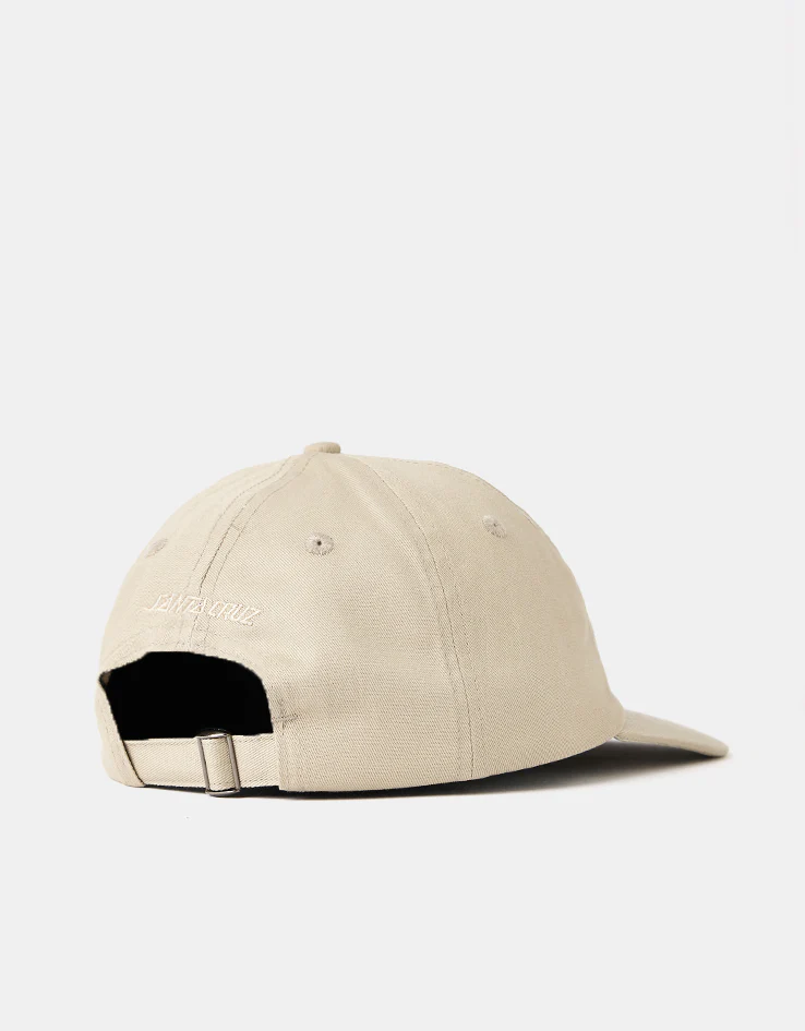 Santa Cruz Screaming Mini Hand Strapback Cap - Blonde Wood - Image 4