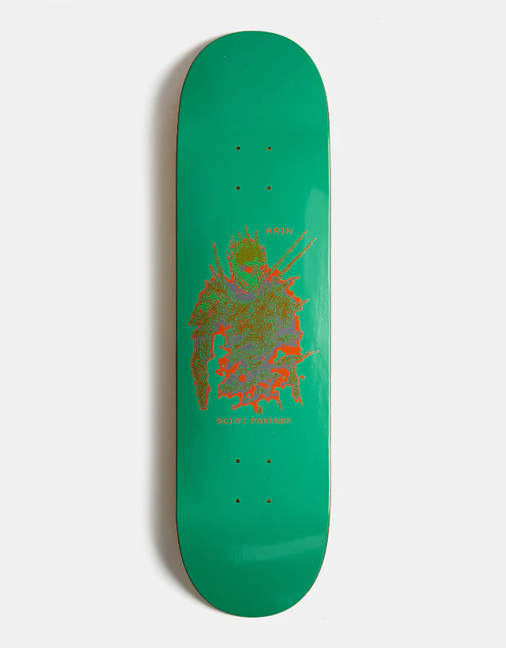 Sci-Fi Fantasy Lester Digital Knight Skateboard Deck - 8.25"