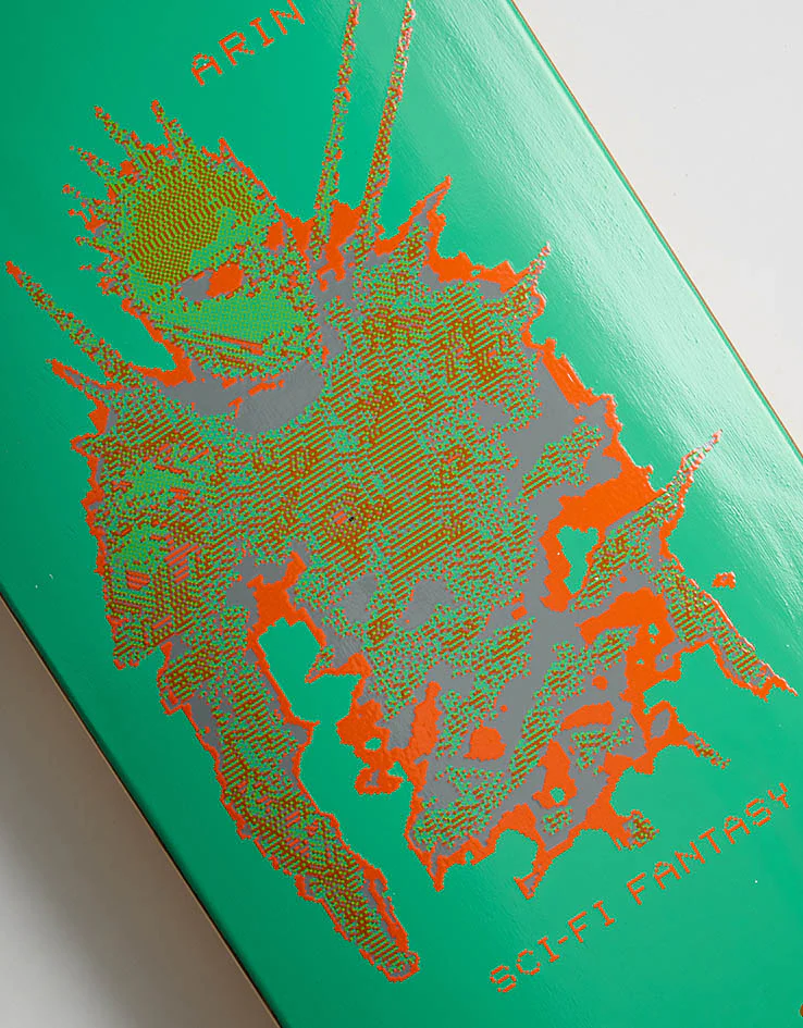 Sci-Fi Fantasy Lester Digital Knight Skateboard Deck - 8.25" - Image 3