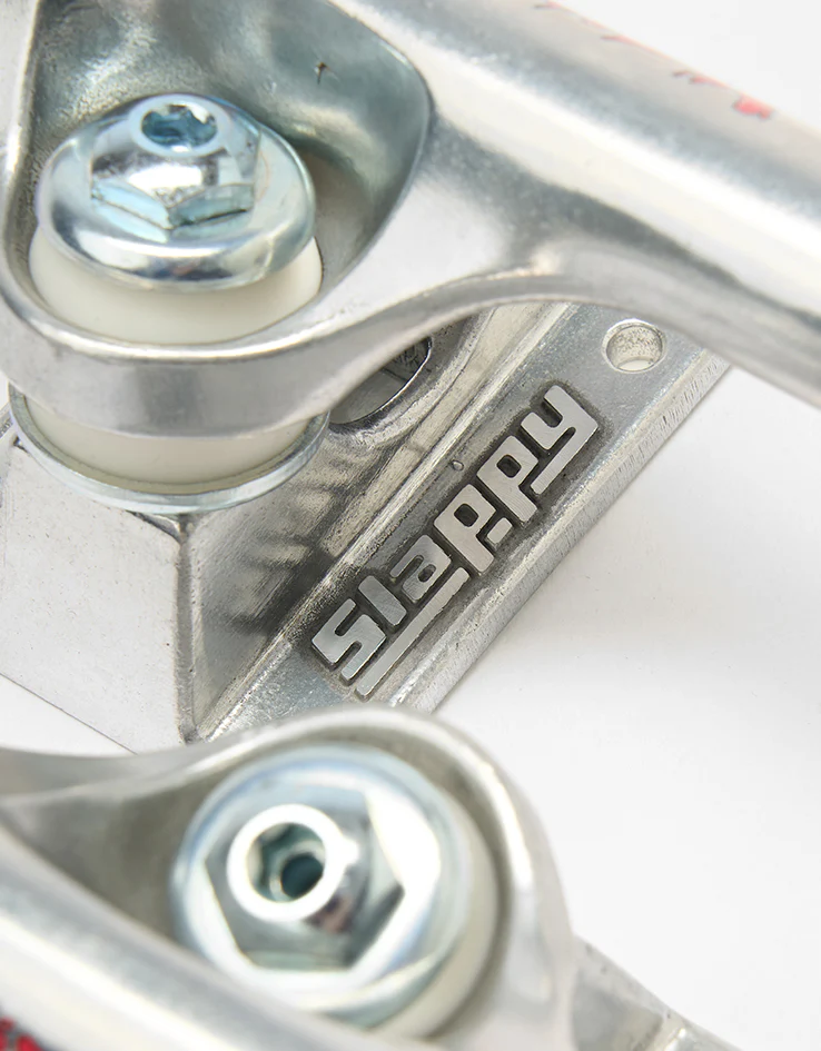 Slappy Curb Killer Hollow Inverted Skateboard Trucks - Polished (Pair) - Image 4