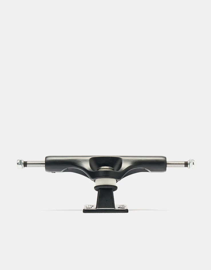Slappy Inverted Hollow Lights Skateboard Trucks - Matte Black/Black Gold (Pair) - Image 3