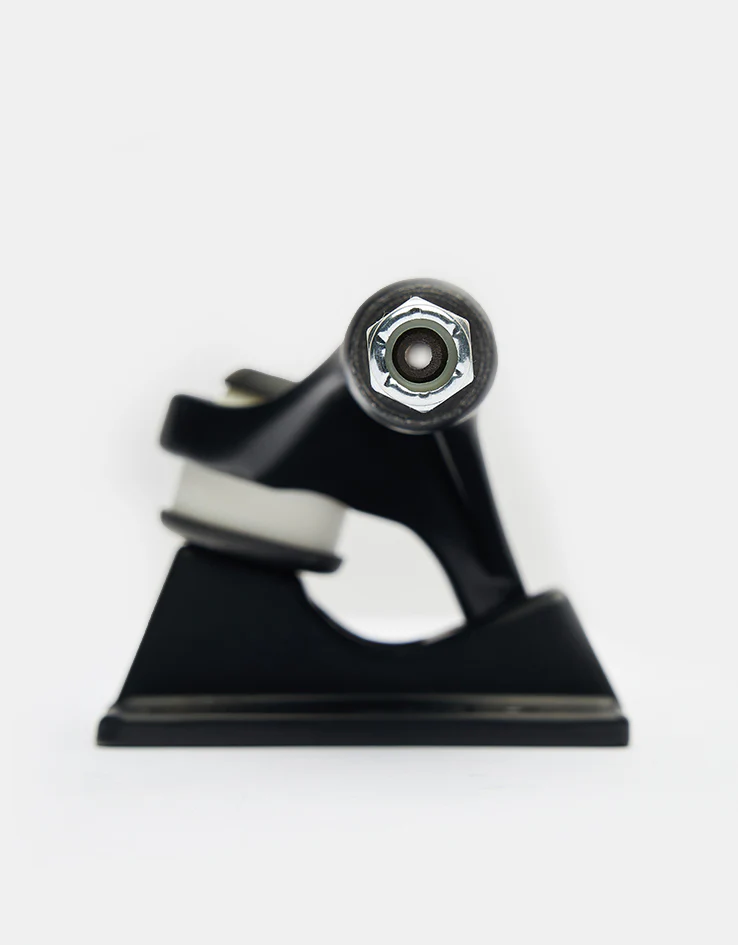 Slappy ST1 Inverted Hollow Lights Skateboard Trucks - Matte Black/Black Gold - Image 6