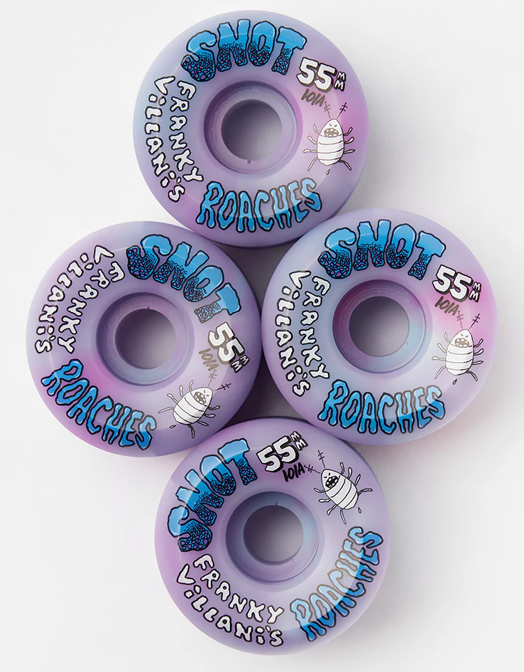 Snot Franky’s Roaches Conical 101a Skateboard Wheels - 55mm - Image 2