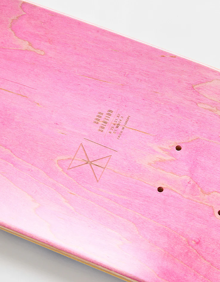 Sour Gustav Tubular S2 Skateboard Deck - 8.25" - Image 5