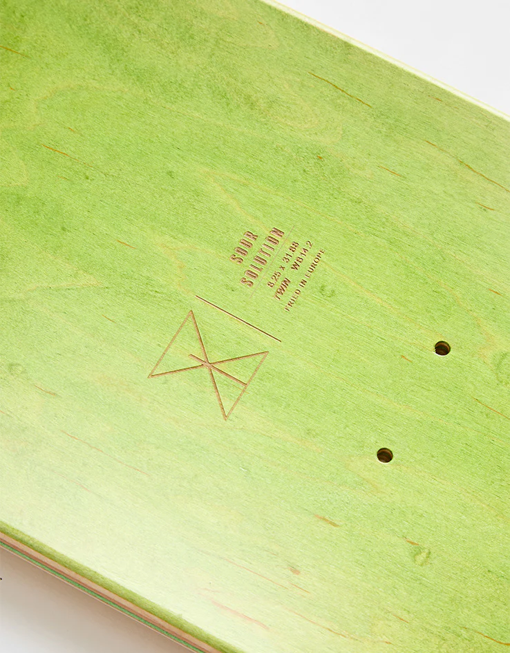 Sour Sourglass 'TWIN TAIL' Skateboard Deck - 8.25" - Image 4