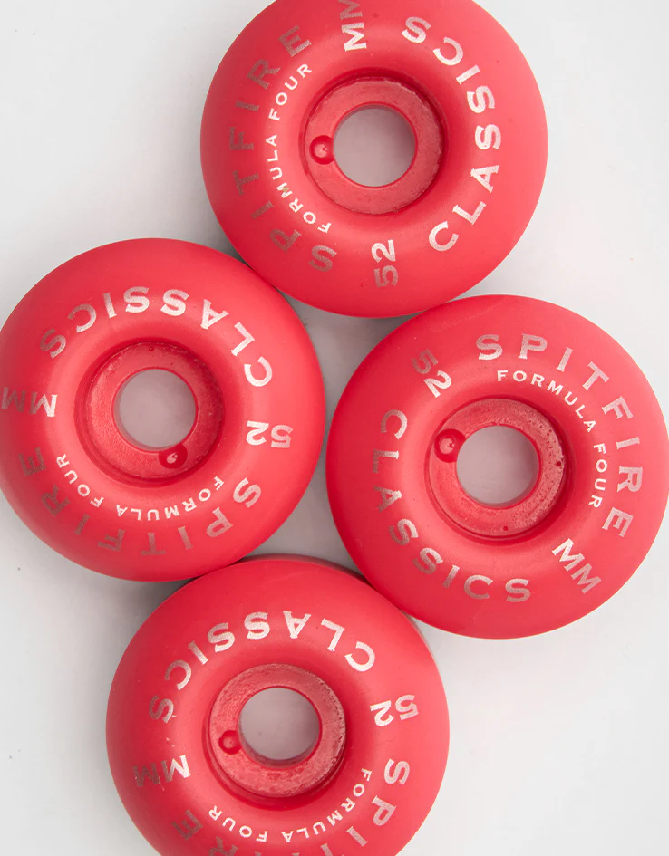 Spitfire Floral Formula Four Classic 99d Skateboard Wheels - 52mm - Image 3