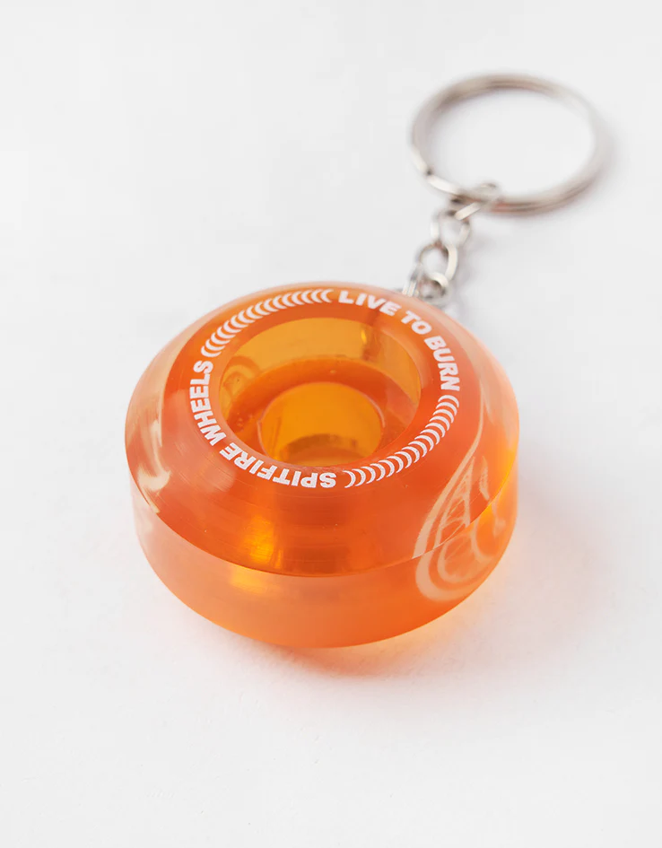 Spitfire Sapphires 42mm Skateboard Wheel Keychain - Image 3