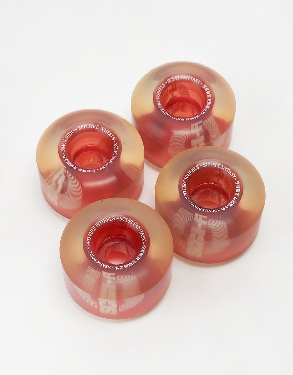 Spitfire x Sci-Fi Fantasy Sapphires 90d Skateboard Wheels - 58mm - Image 2