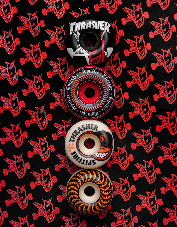Spitfire x Thrasher Oath Formula Four Radial Full 99d Skateboard Wheels - 58mm - Image 2