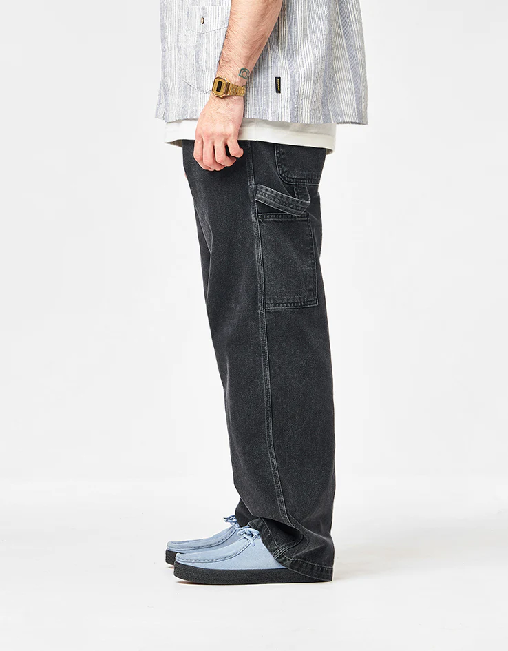 Stan Ray Big Job Denim Painter Pant - Washed Black - Image 2