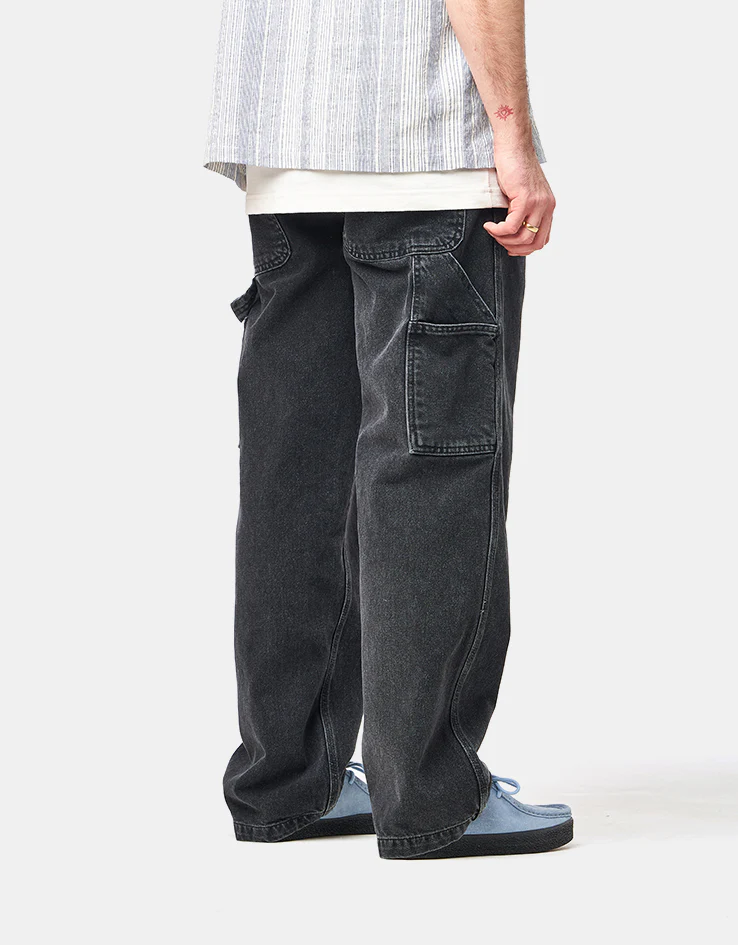 Stan Ray Big Job Denim Painter Pant - Washed Black - Image 3