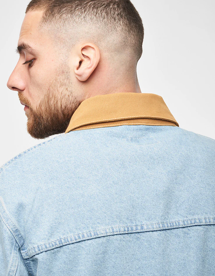 Stan Ray Coverall Denim Jacket - Ice Stone - Image 6