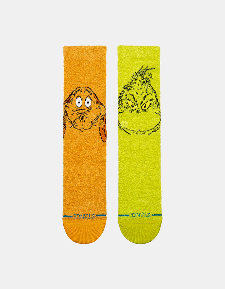 Stance x The Grinch And Max Socks - Green - Image 2