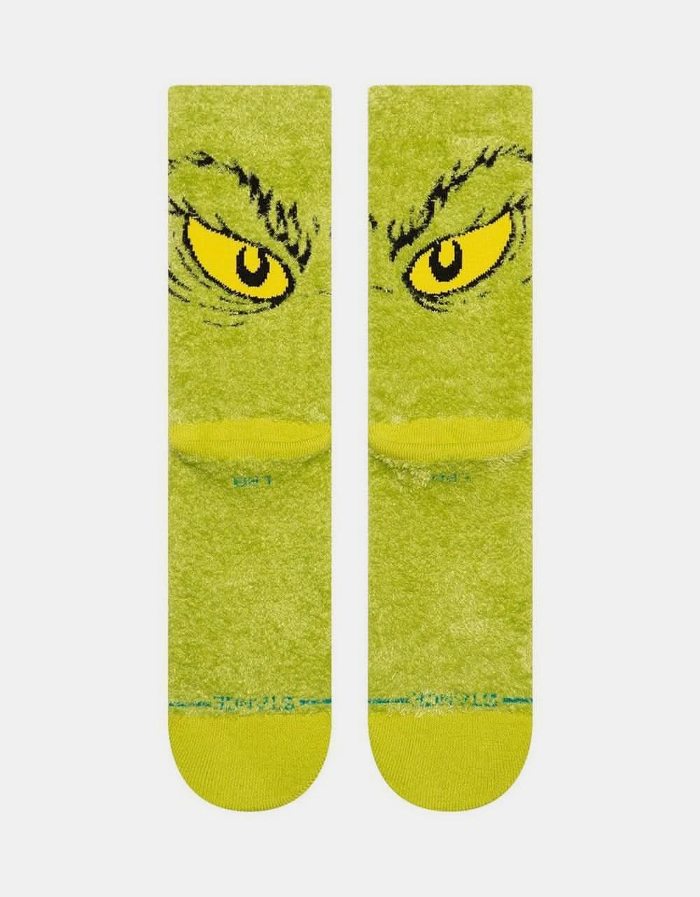 Stance x The Grinch Da Da Dagrinch Crew Socks - Green - Image 3