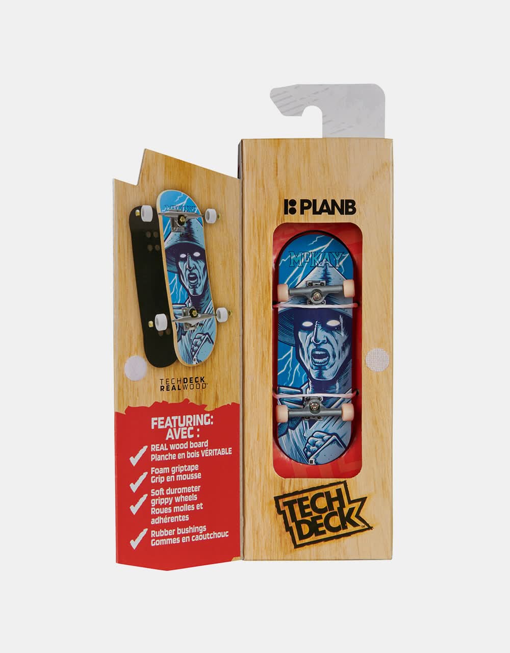 Tech Deck Fingerboard Performance Wood Board - Plan B V2 - Image 3