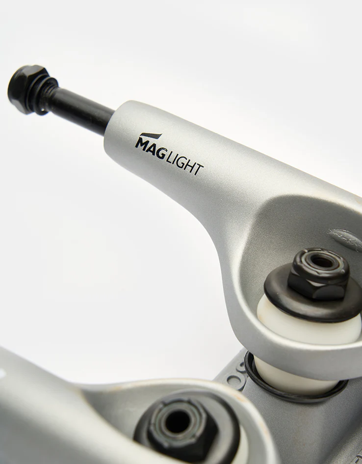 Tensor Mag Light Regular Skateboard Trucks - Silver (Pair) - Image 5