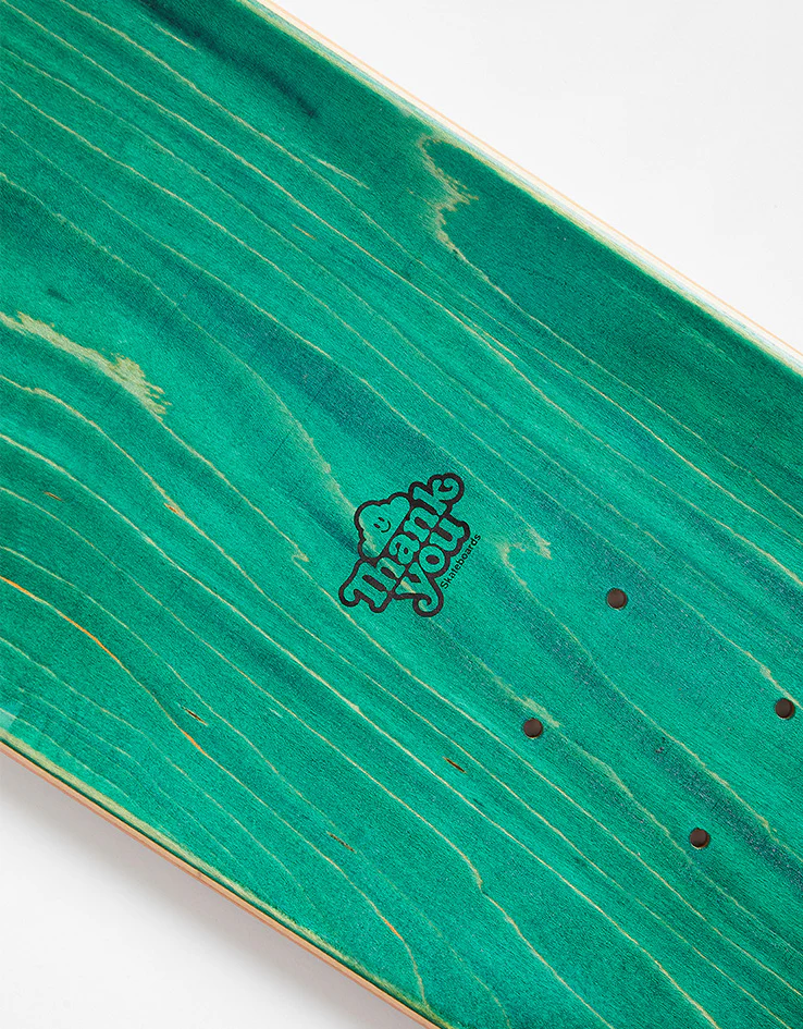 Thank You Head in the Snow Clouds Skateboard Deck - Image 4