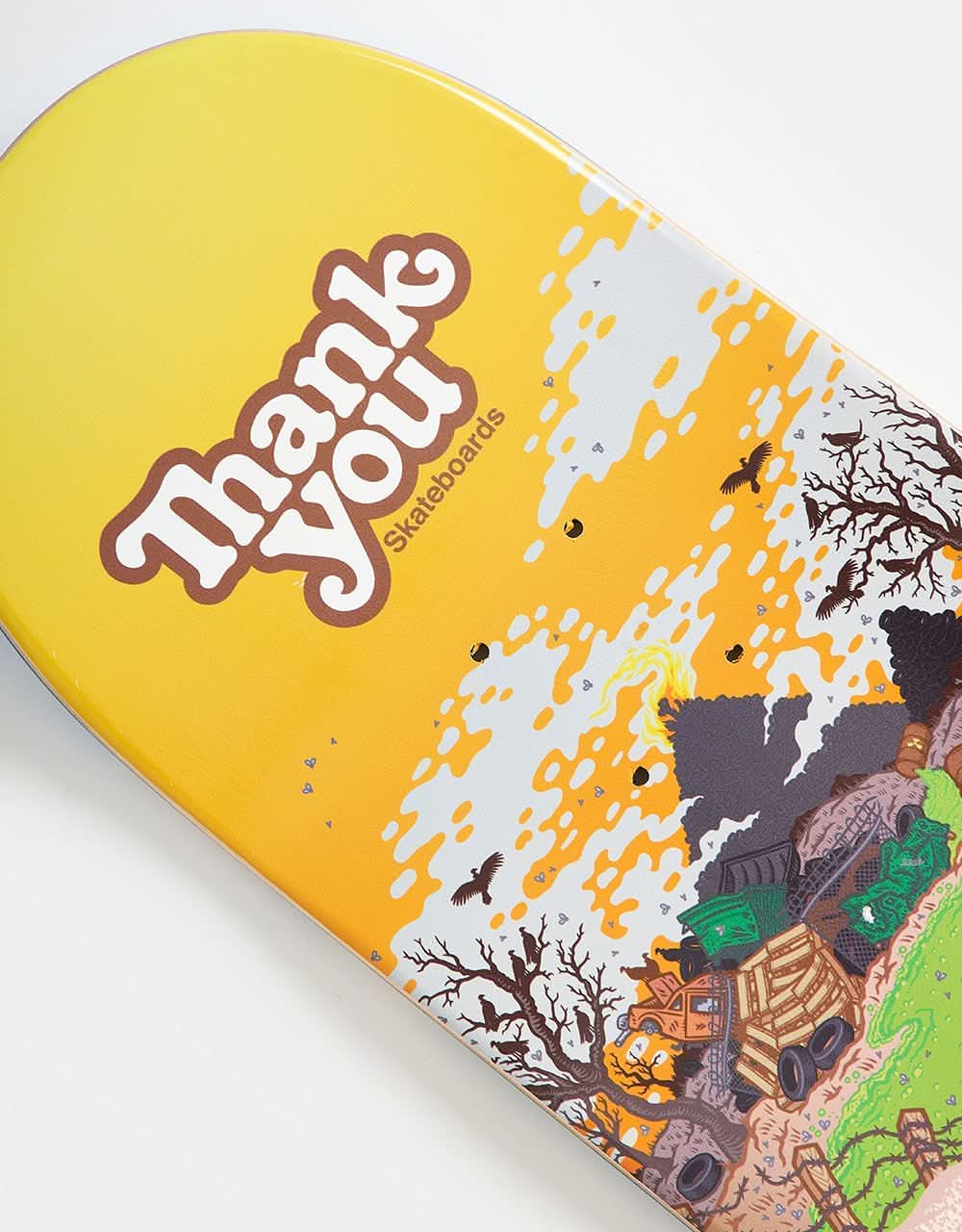 Thank You x Cairo Foster Mirage 'TWIN' Guest Skateboard Deck - 8" - Image 4