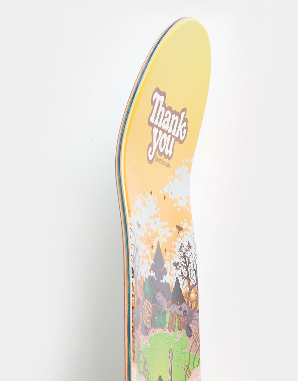Thank You x Cairo Foster Mirage 'TWIN' Guest Skateboard Deck - 8" - Image 5