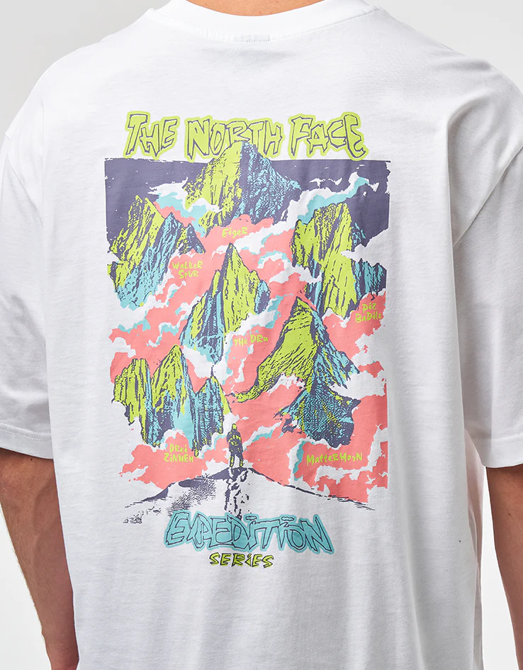 The North Face Expedition Celebration Oversized T-Shirt - TNF White - Image 4