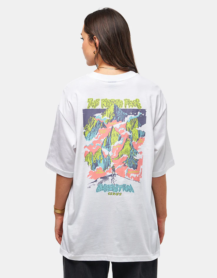 The North Face Expedition Celebration Oversized T-Shirt - TNF White - Image 5