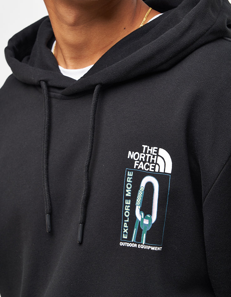 The North Face Explore Gear Relaxed Pullover Hoodie - TNF Black - Image 4