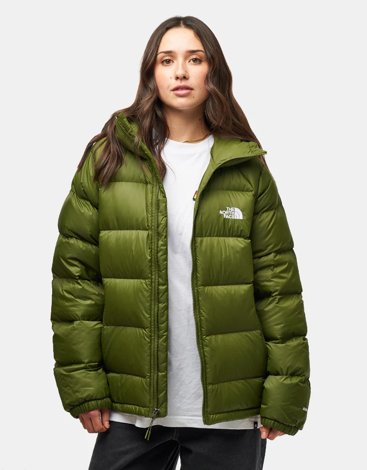 The North Face Hydrenalite Down Hoodie Jacket - Woodland Green - Image 14