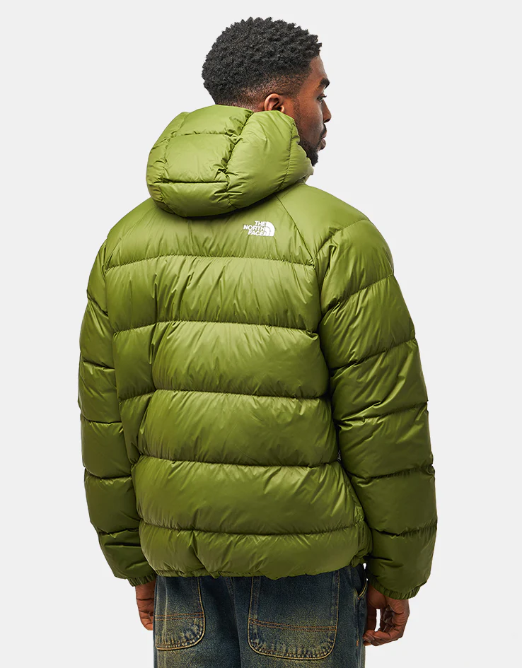 The North Face Hydrenalite Down Hoodie Jacket - Woodland Green - Image 2