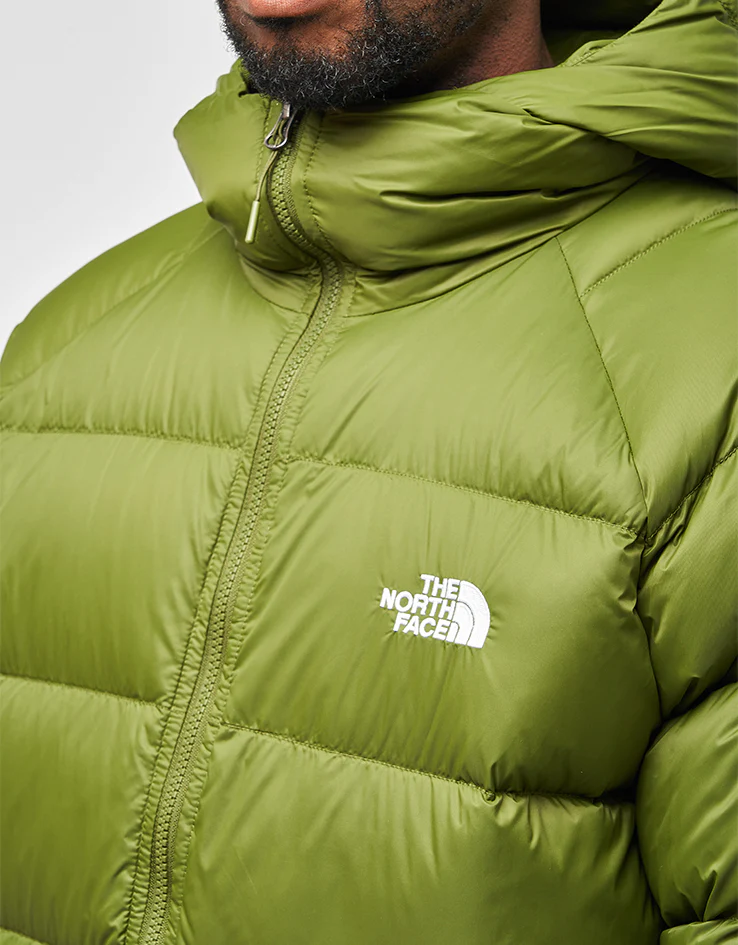 The North Face Hydrenalite Down Hoodie Jacket - Woodland Green - Image 4
