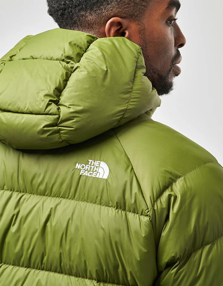 The North Face Hydrenalite Down Hoodie Jacket - Woodland Green - Image 6