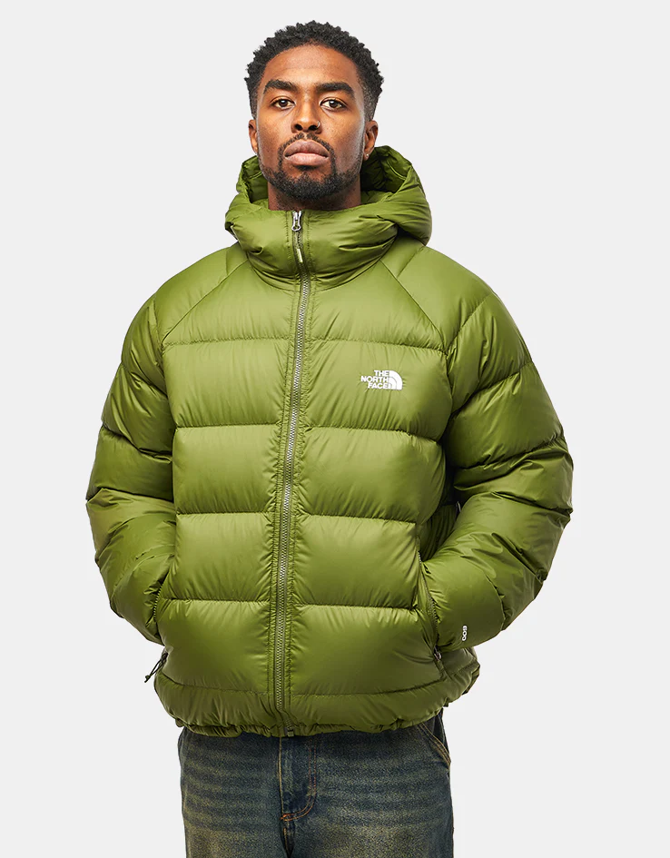 The North Face Hydrenalite Down Hoodie Jacket - Woodland Green - Image 8