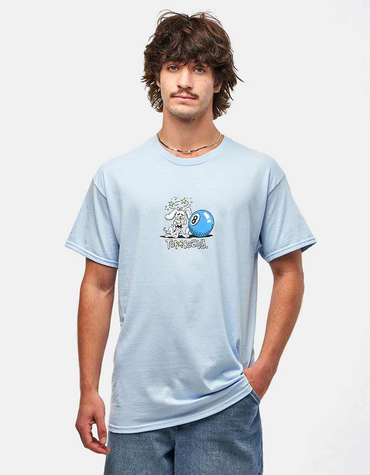 Top Heavy EXCLUSIVE Dog Daze T-Shirt - Light Blue - Image 2