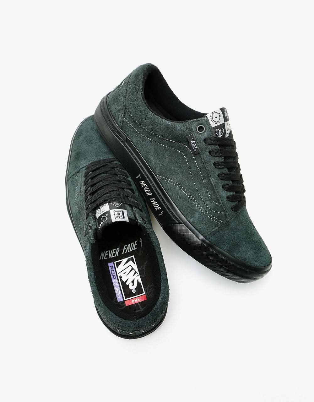 Vans BMX Old Skool Shoes - (Cult) Black/Grey - Image 7